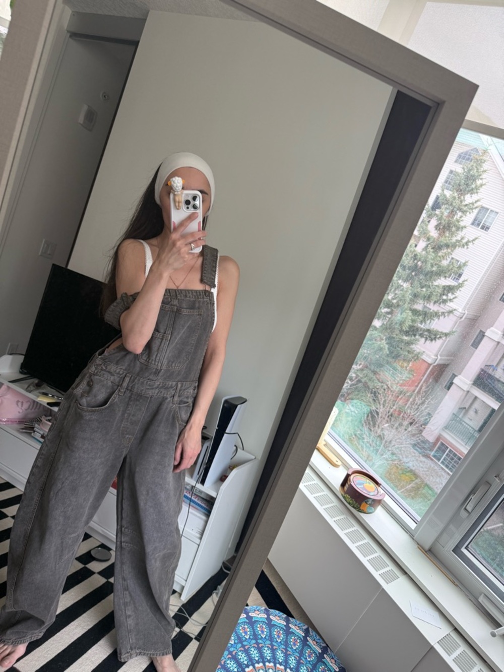 Free People -Good luck barrel overalls